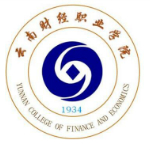云南財經職業學院成教logo