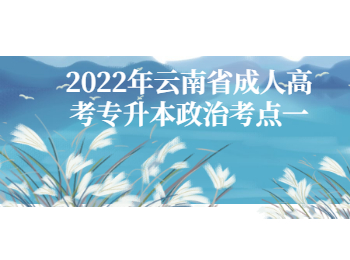 云南省成人高考專升本政治