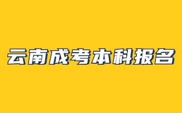 2024年云南成考本科報名需要滿足哪些報考條件?